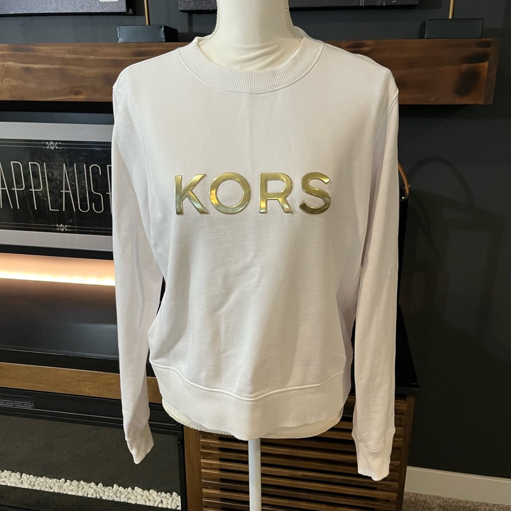 Michael Kors sweatshirt/gold logo